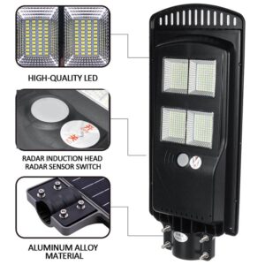 Neo Elect Solar Street Light 80W - High Quality Construction